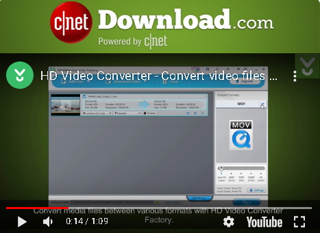 【無料！】Free HD Video Converter Factory【HDビデオ変換ソフト】